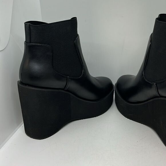 SHOE DAZZLE ARABELLA WEDGE BOOT WOMENS FTL-09-191 - Picture 6 of 8